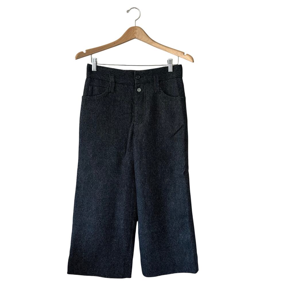 Marc Jacobs Wide Leg Wool Cropped Pants Size 0